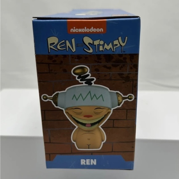 Ren & Stimpy - Happy Happy Joy Joy NYCC 2018 US Exclusive Dorbz 2-pack Vinyl NIB - Picture 3 of 8